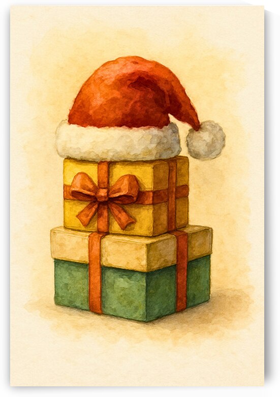 Santa’s Gentle Gift Stack by Al ameen Muftau