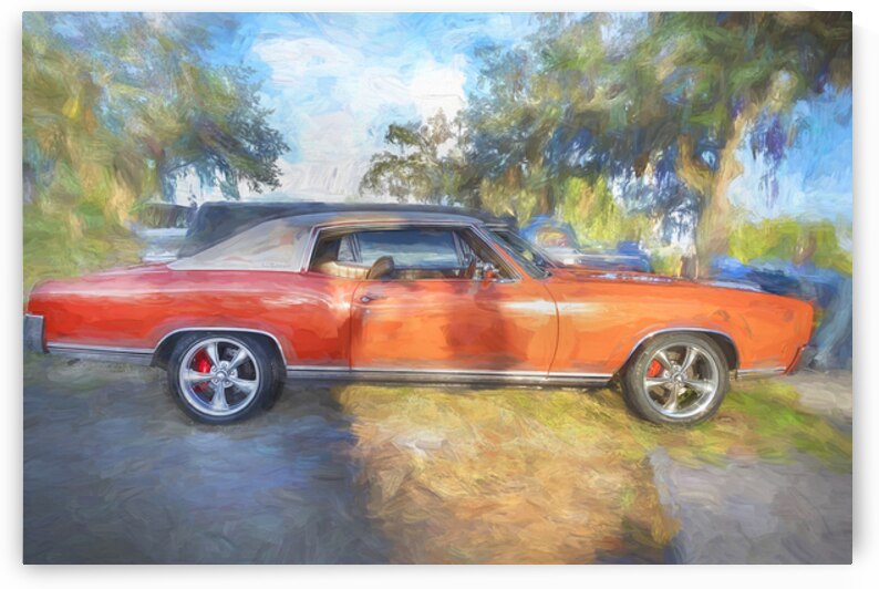 1972 Orange Monte Carlo Custom X100 10 by Rich Franco