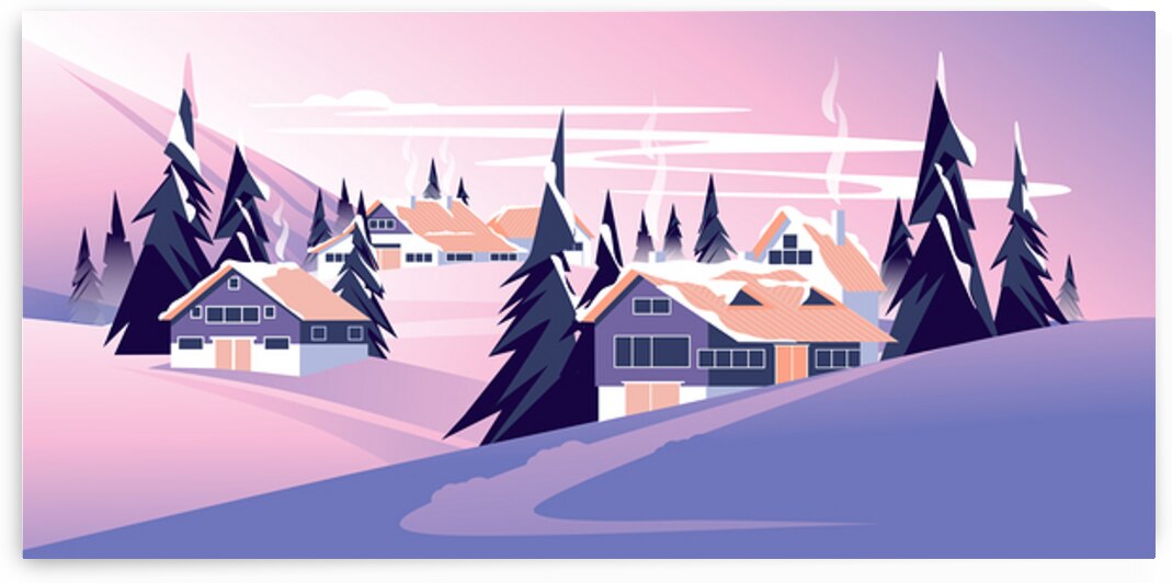 Winter fairy tale landscape by Towseef Dar