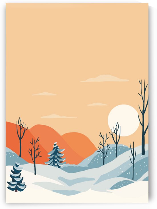 Winter landscape background. d by Towseef Dar