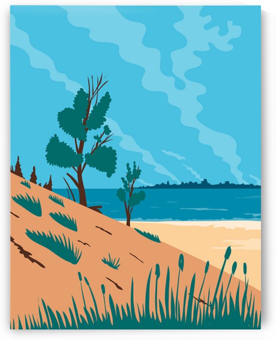 Dunes in Indiana by Towseef Dar