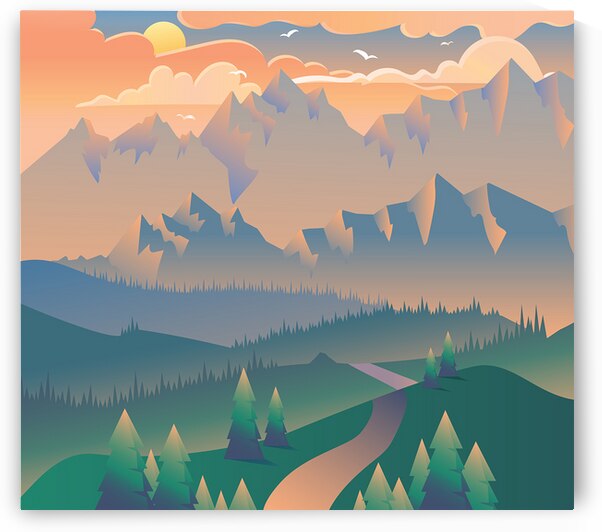  Morning Landscape by Towseef Dar