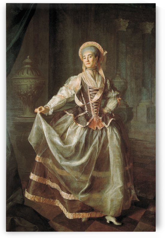 Portrait of A. P. Levshina by Dmitry Levitzky