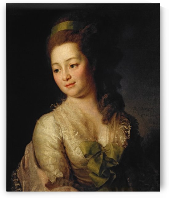 Portrait of Maria Dyakova by Dmitry Levitzky