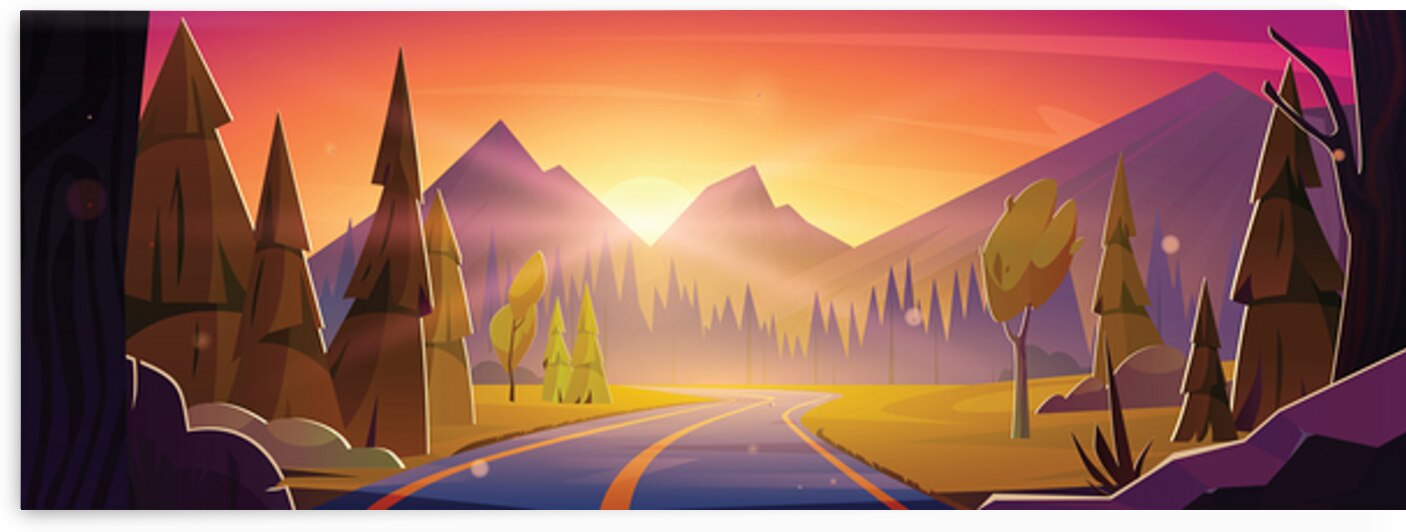 Adventure of Cartoon Mountain by Towseef Dar