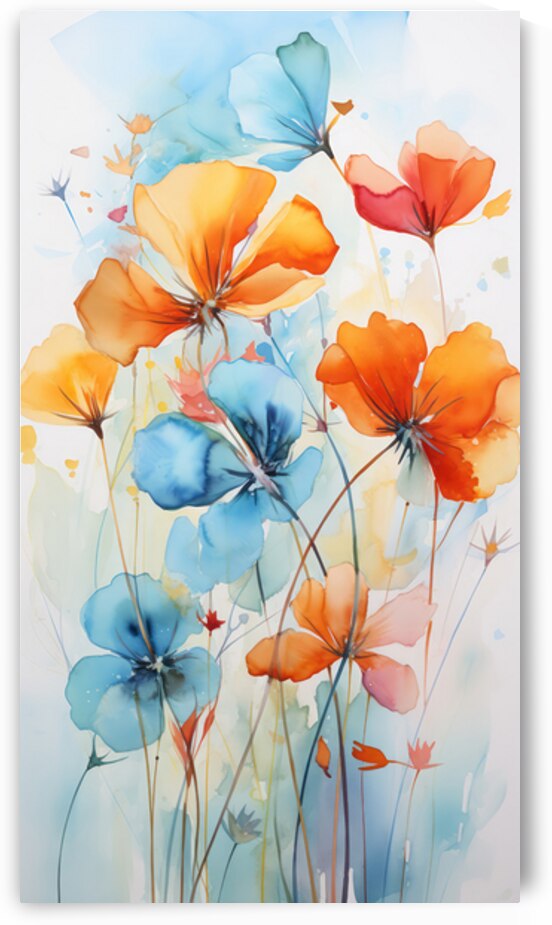 Colorful floral background by Towseef Dar