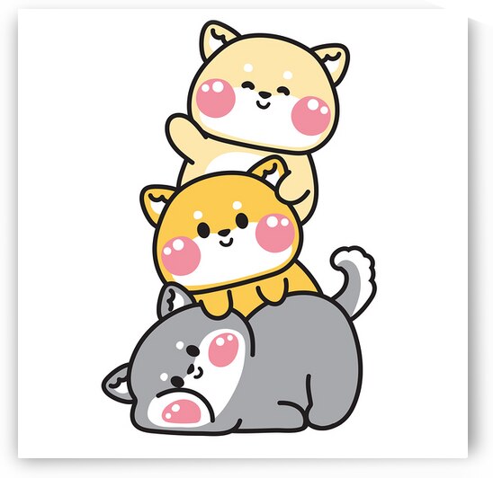 Cute shibainu dog by Towseef Dar