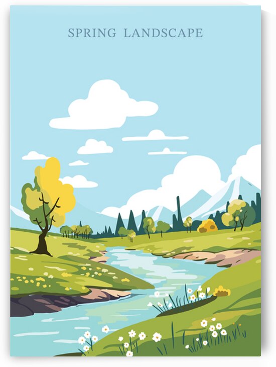 Spring landscape by Towseef Dar