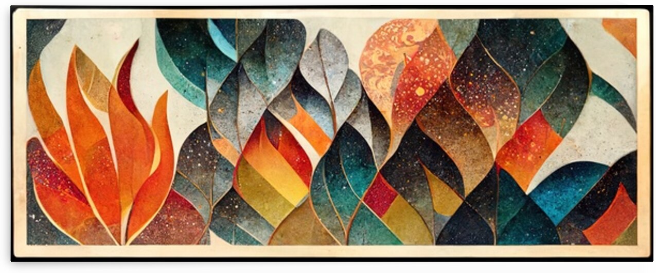 Artistic colorful mosaic  by Towseef Dar