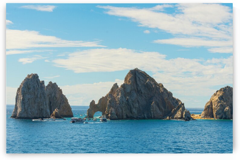 The Arch and Lands End Cabo San Lucas Coastal Scene by Bo Insogna