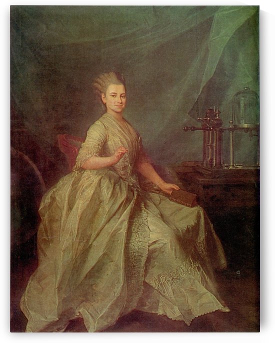 Portrait of E. I. Molchanova by Dmitry Levitzky