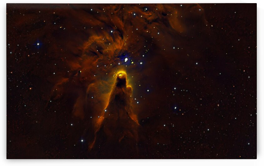 The Cone Nebula by Astronight Astrophotography by John Buonomo