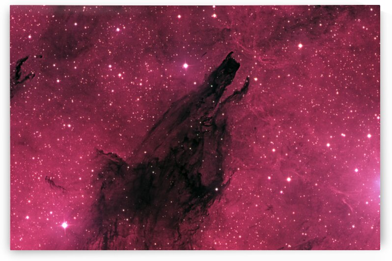 Shark Fin Nebula by Astronight Astrophotography by John Buonomo