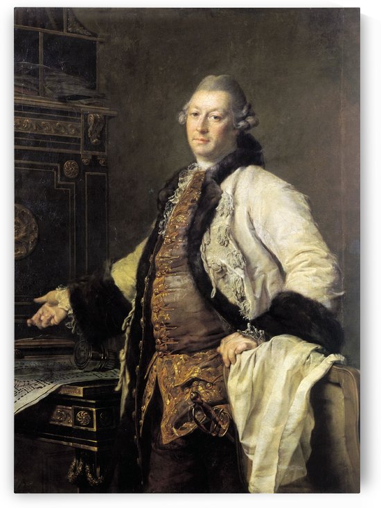 Portrait of Alexander Kokorinov by Dmitry Levitzky