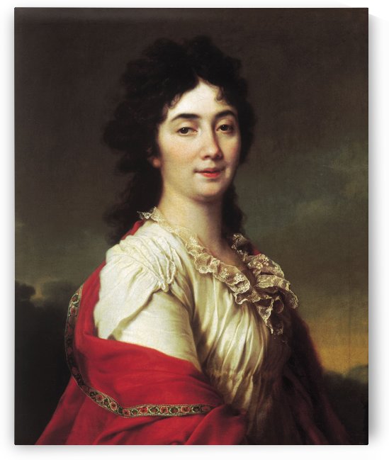 Portrait of Anna Stepanovna Protassova by Dmitry Levitzky