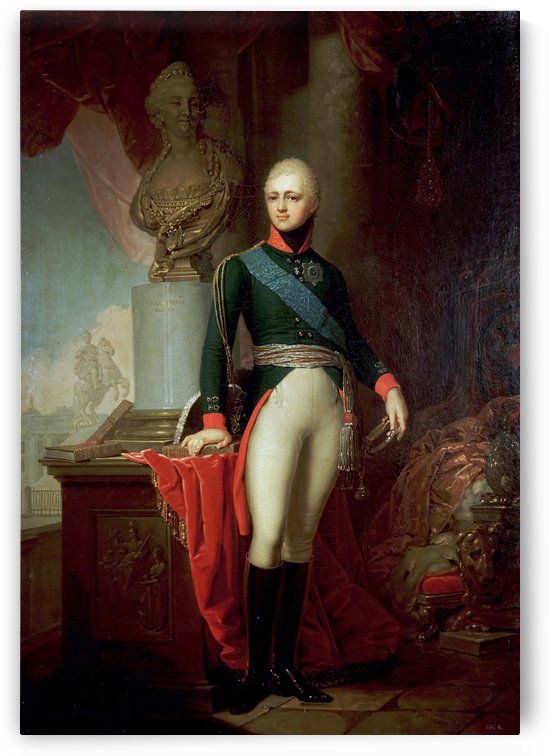 Portrait of Alexander I by Dmitry Levitzky
