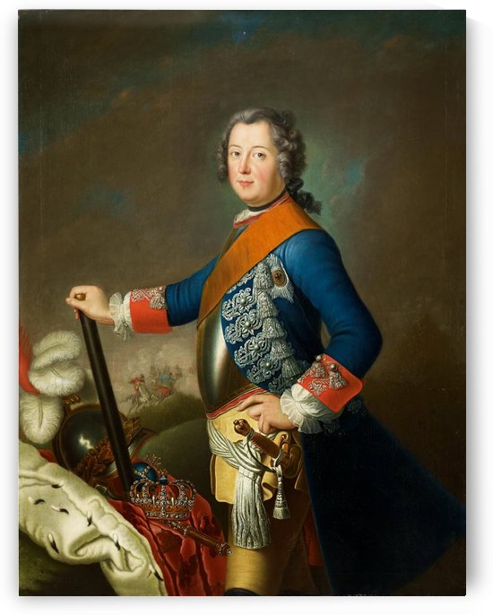 Portrait of Friedrich II, King of Prussia by Dmitry Levitzky