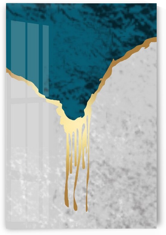 Golden Kintsugi Drip by Mandeep Pannu