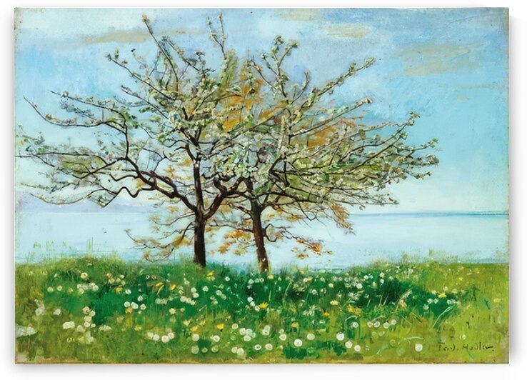 Art by Ferdinand Hodler  11 by AmericanPainters