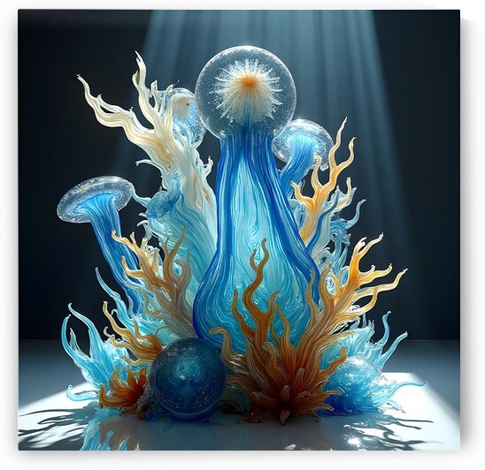 Abysse de Cristal Azur by zemmour hocine