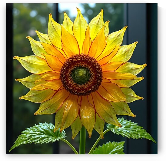 Tournesol de Verre Solaire by zemmour hocine