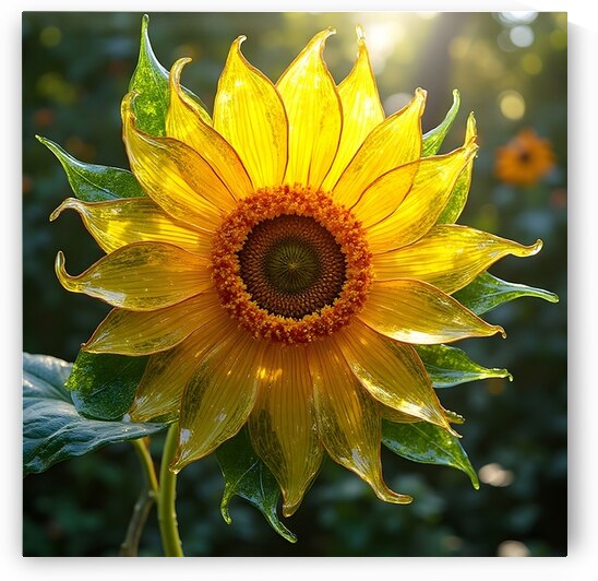 Tournesol de Verre Solaire by zemmour hocine