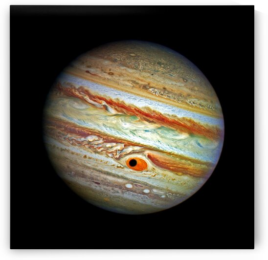 Jupiter with Ganymede Outer Space Image by Bill Swartwout Photography