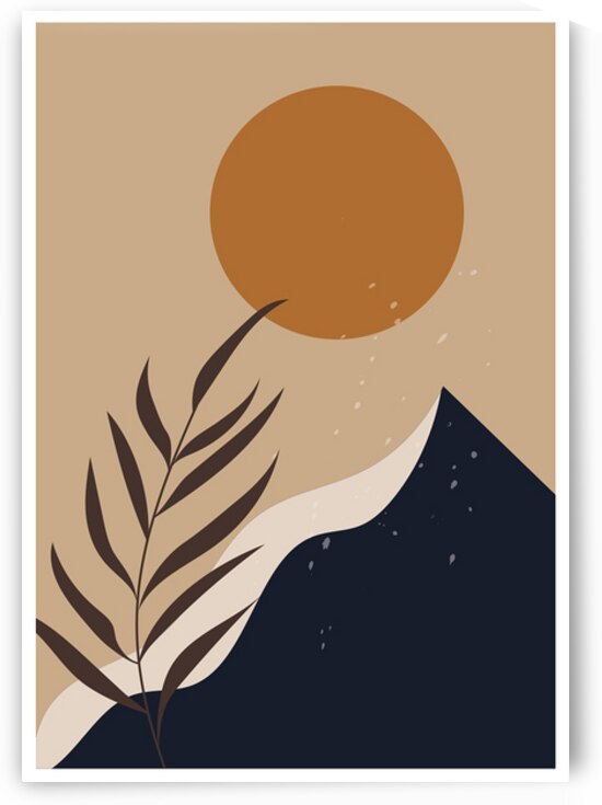 Abstract Landscape Mountain. a by Towseef Dar