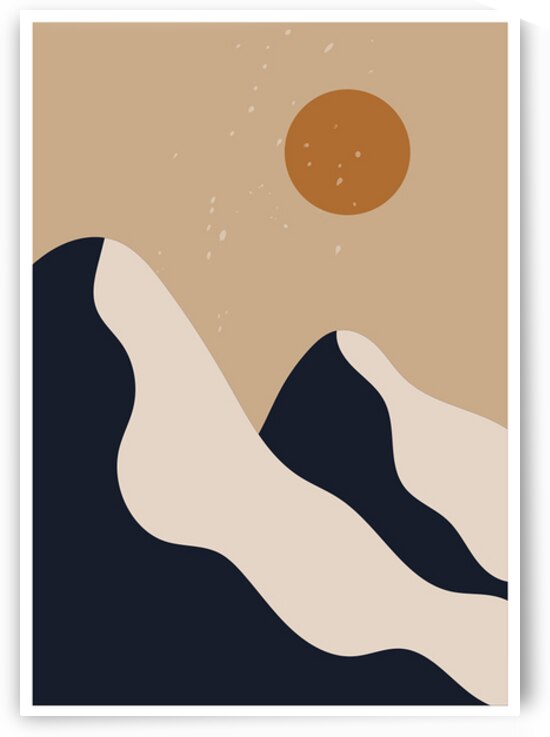 Abstract Landscape Mountain. b by Towseef Dar