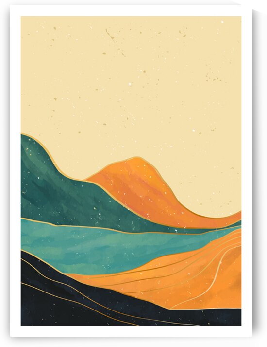 Natural abstract background mountain. a by Towseef Dar