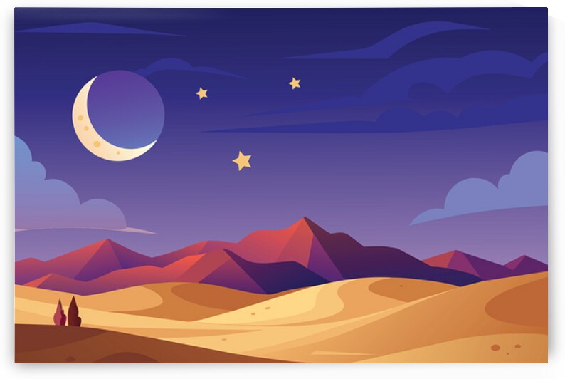 Starry night sky by Towseef Dar