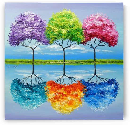 Each tree has its own smell  by Olha Darchuk 