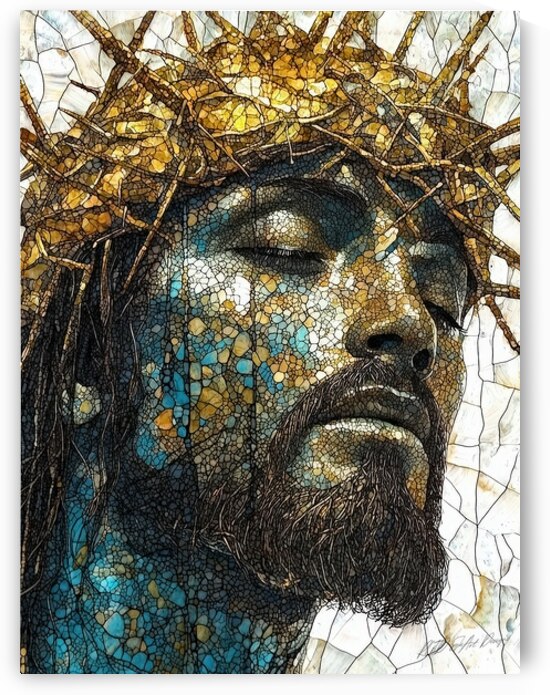 Christ Is King - Jesus Christ by SykArt Designs