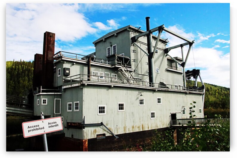 Dredge No.4 Dawson City Yukon I by Deb Oppermann