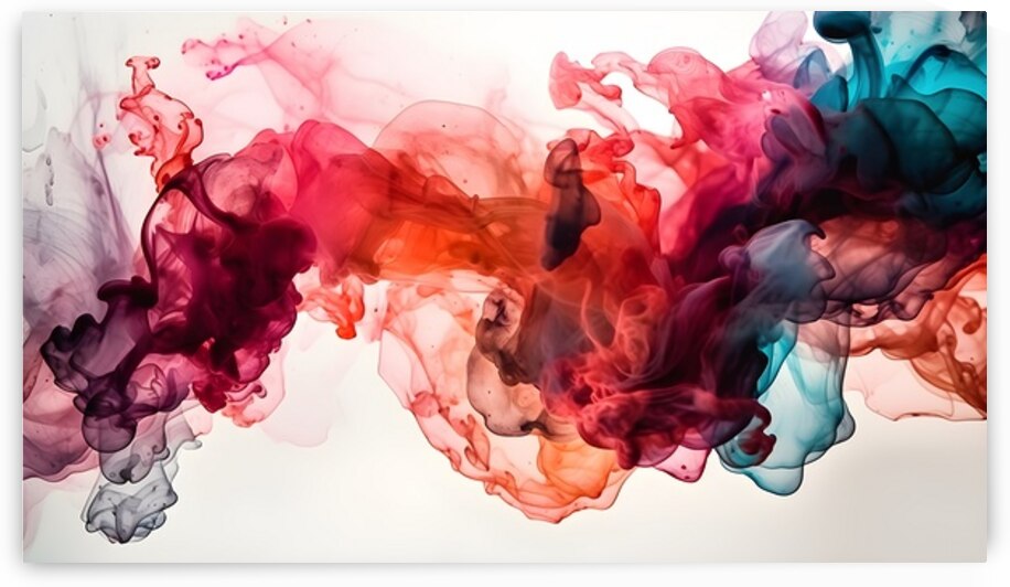 Abstract ink mixing texture by Towseef Dar