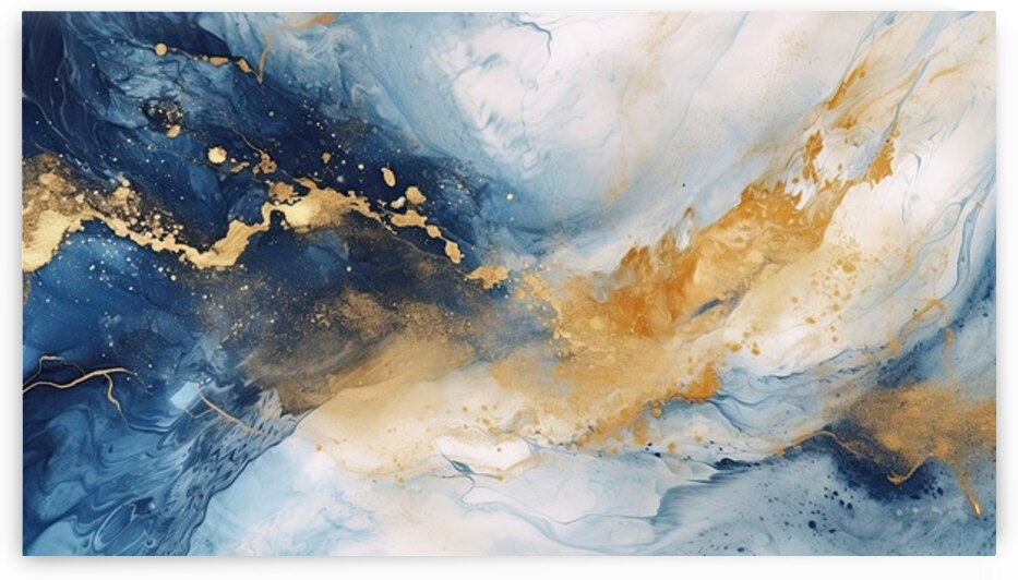 Modern abstract painted by Towseef Dar