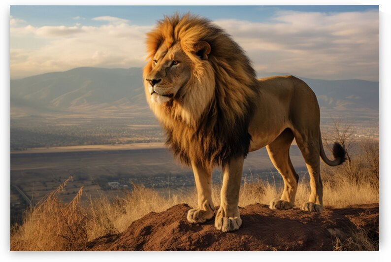 Lion in nature by Towseef Dar