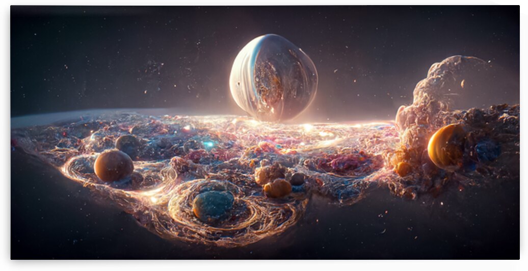 Milky Way and galaxies by Towseef Dar