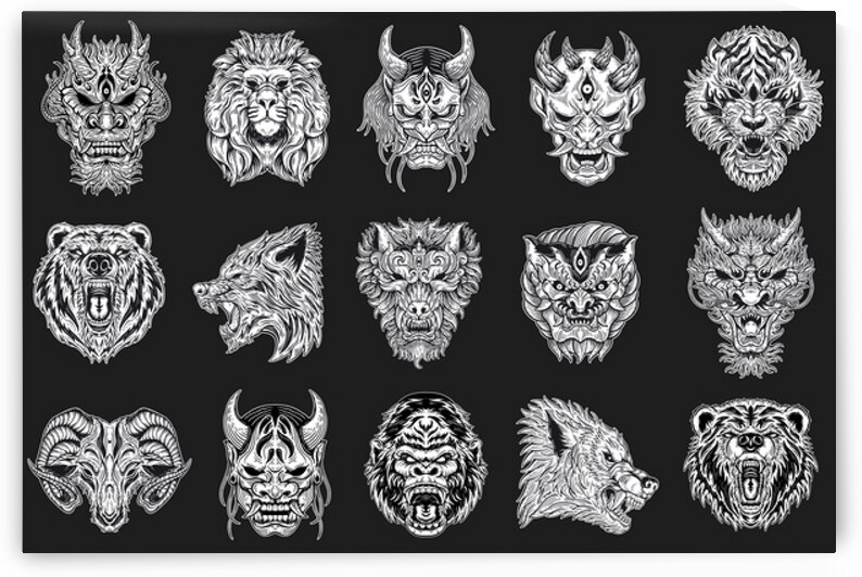 Skull Animal Beast by Towseef Dar