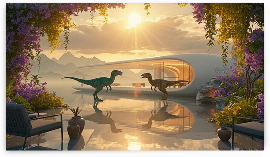 Dino Modernity by Byron Johnson