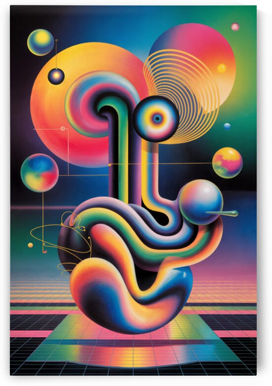 Retro Futuristic Stage  by Aniima Illussiya