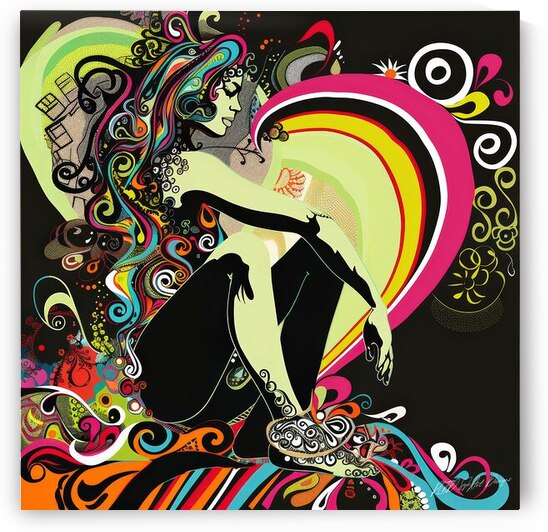 Fabulous Florals - Retro by SykArt Designs