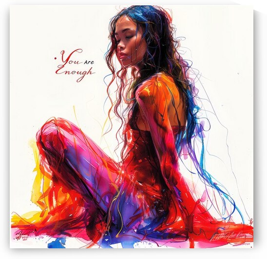 You Are Enough - Self Reliance by SykArt Designs