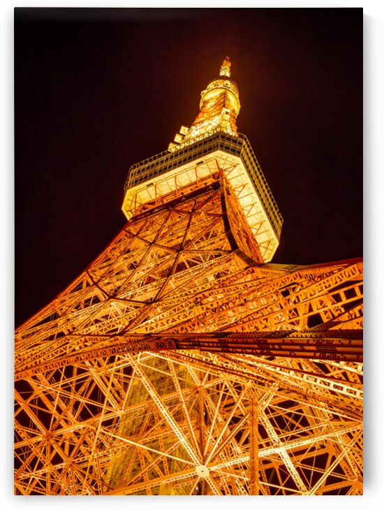 Tokyo Tower at Night by Dave Bowman