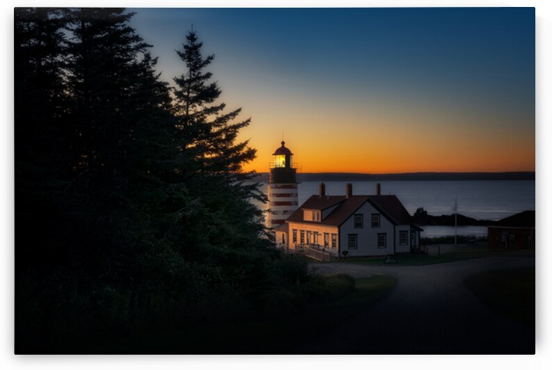First Light at Quoddy Head by Rick Berk