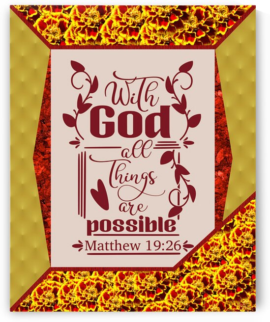 Matthew 19:26 SMG by Arnett Siders