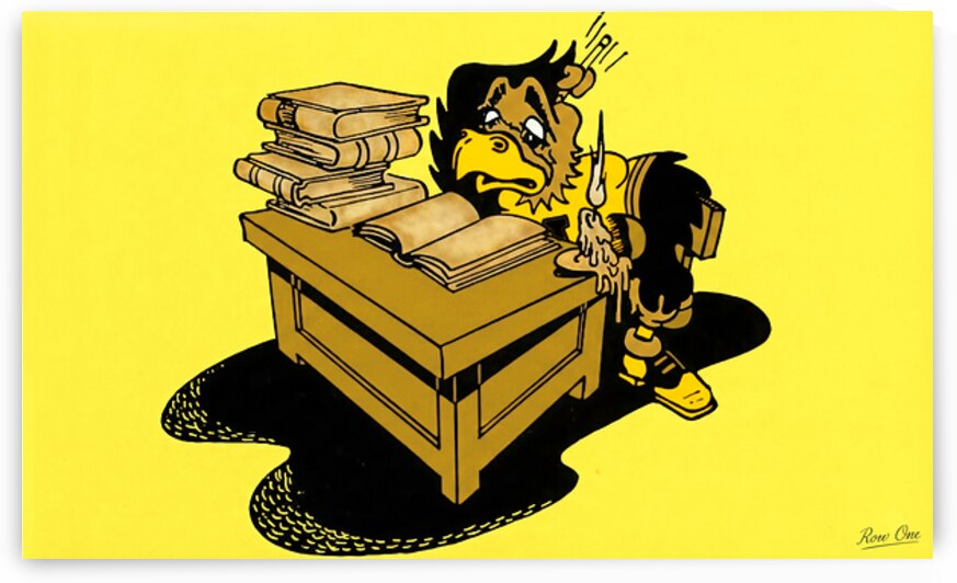 Herky Hawk at Study by Row One Brand