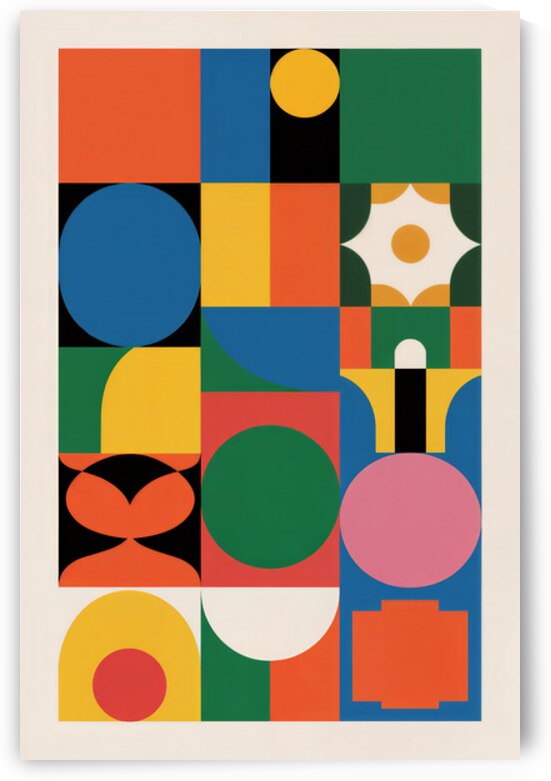 Grid of Blocks  by Aniima Illussiya