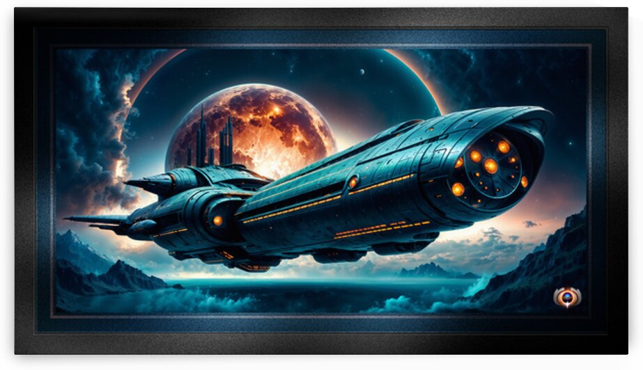 Thalassa Ardentia Emergence From Orlence Dimensional Gate Astonishing AI Concept Art by Xzendor7 by xzendor7