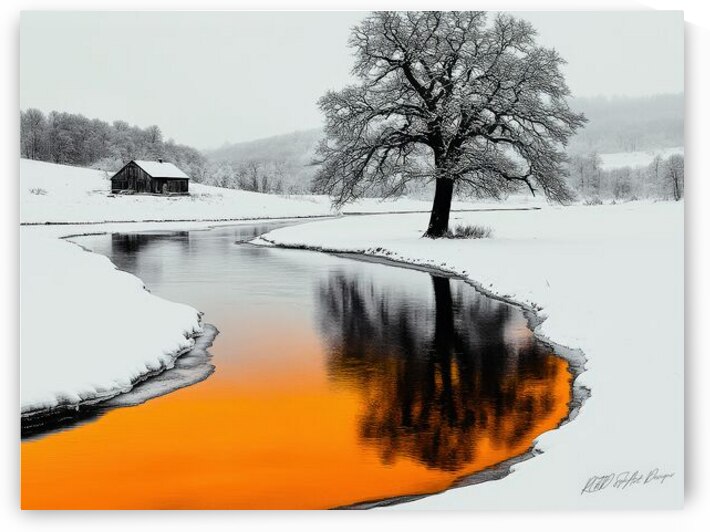 Still Water - Outback by SykArt Designs